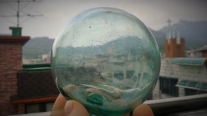 "Bubble in a Bubble" found on Sokcho Beach, Sokcho, Korea 